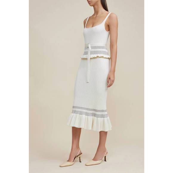 NEW ACLER pacific dress in cream mix - Picture 2 of 4